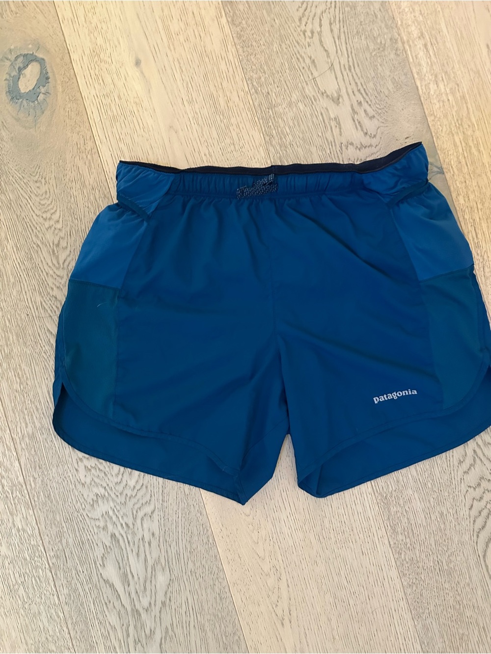 Patagonia running shorts with liner